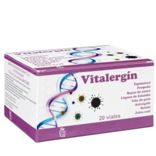 Vitalergín - 20 Viales de 10 ml. DIS. Herbolario Salud Mediterránea