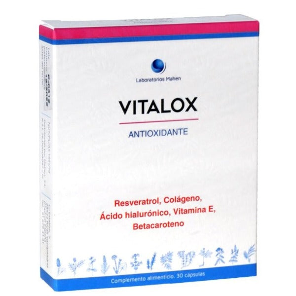 Vitalox - 30 Cápsulas. Laboratorios Mahen. Herbolario Salud Mediterránea