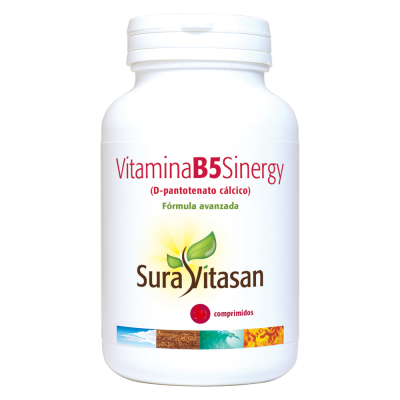 Vitamina B5 Synergy - 90 Cápsulas. Sura Vitasan. Herbolario Salud Mediterránea