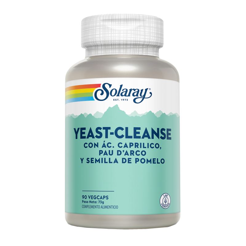 Yeast Cleanse - 90 Cápsulas. Solaray. Herbolario Salud Mediterranea